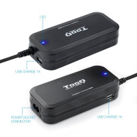 Tooq carregador universal portátil automático 90w 2u