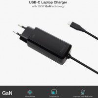 Tooq Cargador portátil GAN USB-C PD 100W Cúbico
