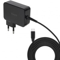Tooq Cargador portátil GAN USB-C PD 100W Negro