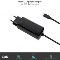 Tooq Cargador portátil GAN USB-C PD 65W Cúbico