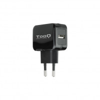 Tooq TQWC-1S01 carregador de pared 1 USB, Preto