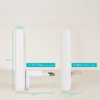 Tooq Cargador pared GAN USB-C/PD + USB-A/QC 65W