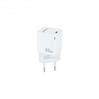 Tooq Cargador de Pared USB-C PD20W, Blanco