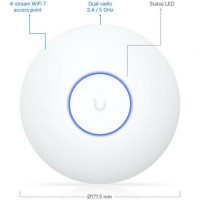 Ubiquiti U7-Lite AP WiFi7 1x2.5G 2x2 Techo/Pared