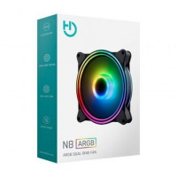 VENTILADOR HIDITEC N8-ARGB - 1200RPM - 120MM - ILUMINACIN ARGB RAINBOW - 22DBA - SILENCIOSO