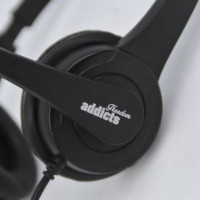 Auriculares NGS VOX505 USB con Micrófono USB Pretos