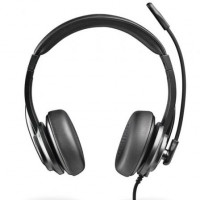 Auriculares NGS VOX605 USB/ con Micrófono/ USB/ Negros