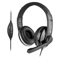 Auriculares NGS VOX 800 USB Con Micrófono USB Preto