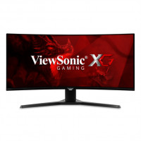MONITOR LED GAMING 34  VIEWSONIC VX3418-2KPC CURVO preto 