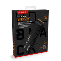 DISCO DURO M2 SSD 2TB PCIE4 WD BLACK SN850X