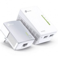 KIT DE ADAPTADORES PLCPOWERLINE WPA4221KIT - PACK 2 UDS - 600MBPS - ALCANCE 300M - WIFI - 2*PUERTOS ETHERNET 10100MBPS