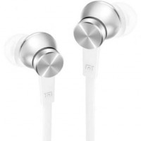 AURICULARES INTRAUDITIVOS Xiaomi MI IN-EAR BASIC SILVER - microfone  INTEGRADO - CONTROL DE VOLUMEN - CABLE 1.25M PLANO - JACK 3.5MM